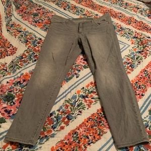 Gap grey skinny jean. Size 16
